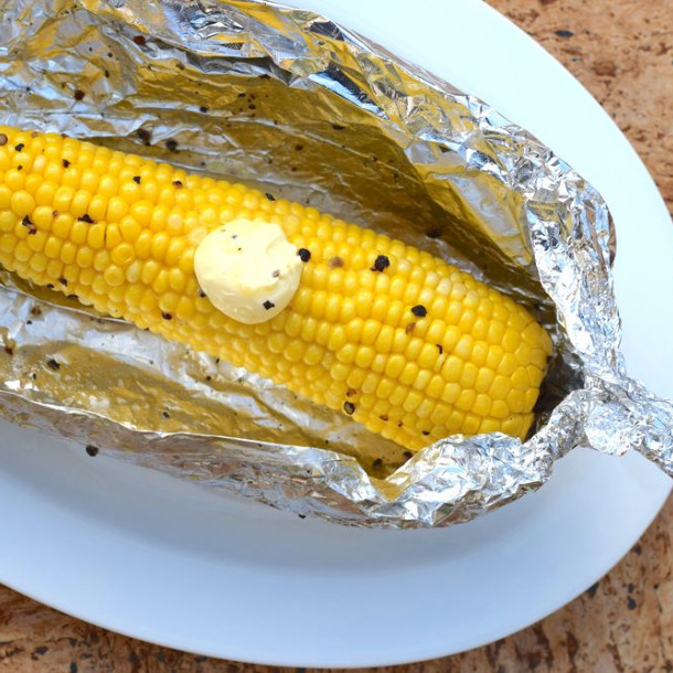 Papillotes de maïs au four