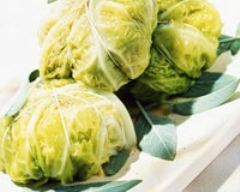 Papillotes de moules au chou vert