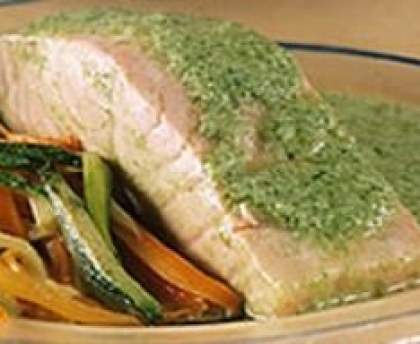 Papillotes de poisson aux petits légumes