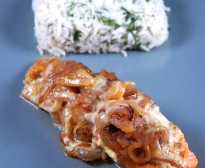 Papillotes de saumon au miel, curry et gingembre