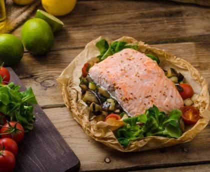 Papillotes de Saumon