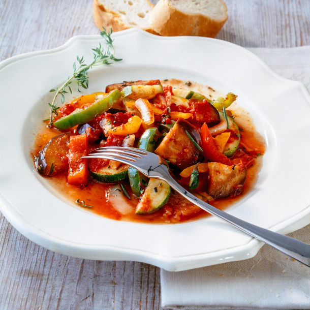 Papillotes de tomates, courgette et poivron au barbecue