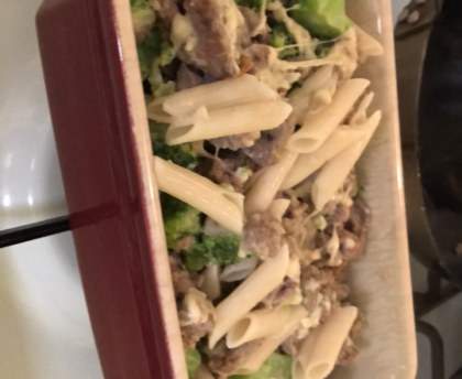 Parmentier aux brocolis