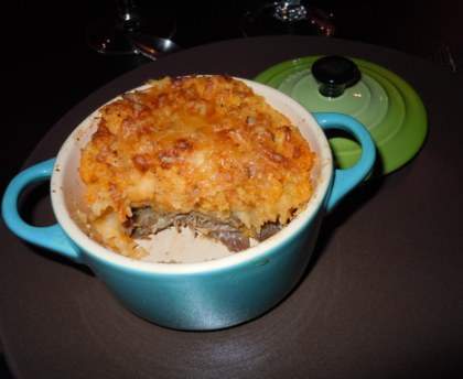Parmentier de canard aux 2 patates