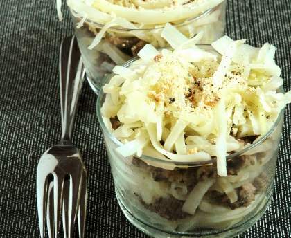 parmentier de chou (poisson ou viande)