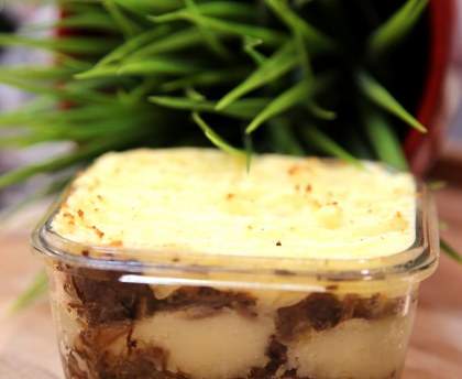 Parmentier de confit de canard