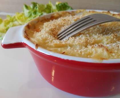 Parmentier de crabe