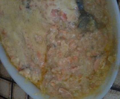 Parmentier de saumon