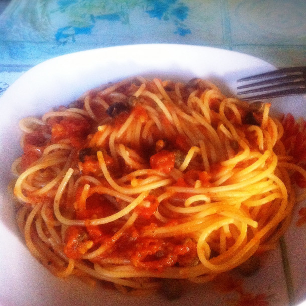 Pasta alla puttanesca