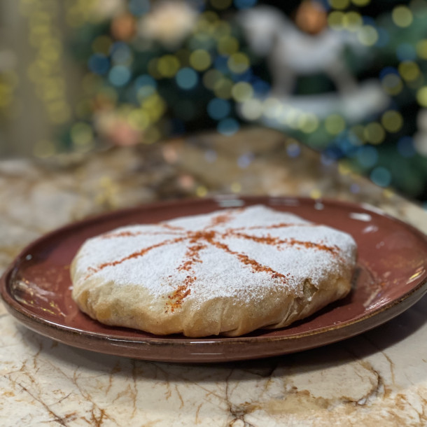 Pastilla de cuisses de volaille aux fruits secs de Cyril Lignac