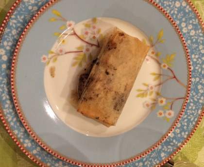 Pastillas de pommes et boudins noir au miel