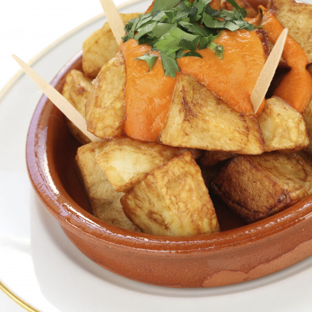 Patatas bravas facile
