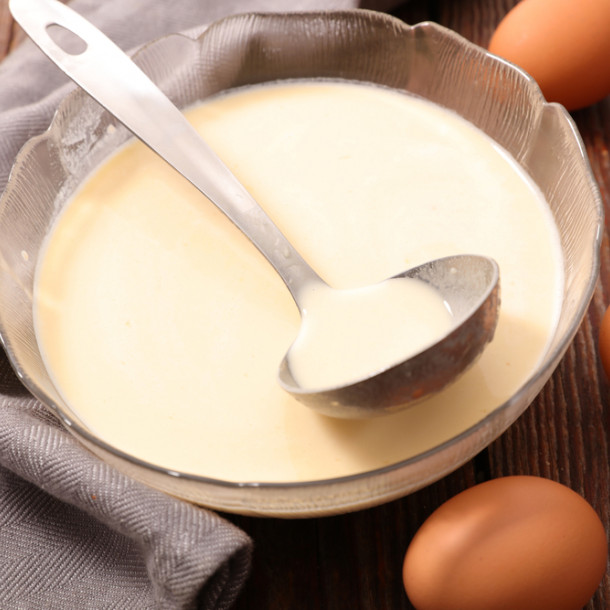Pâte à crêpe sans sucre