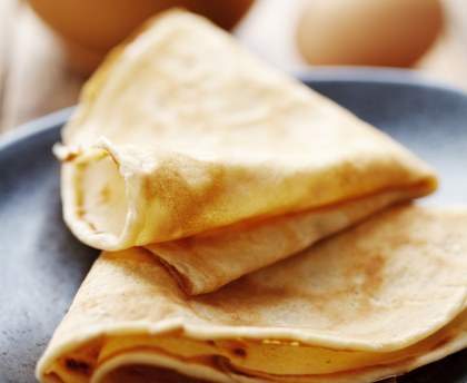 Pâte à crêpes légère