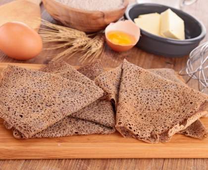 Pâte à crêpes levée au sarrasin 