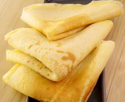 Pâte à crêpes très simple