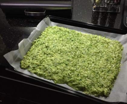 Pâte à pizza aux courgettes