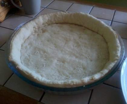 Pâte à tarte levée briochée