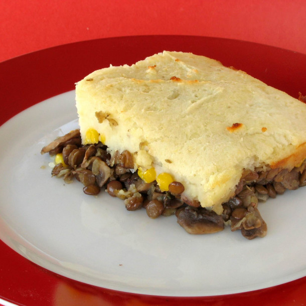 Pâté chinois aux lentilles