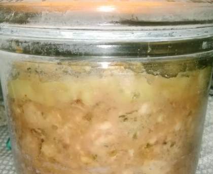 Pâté de campagne en bocaux
