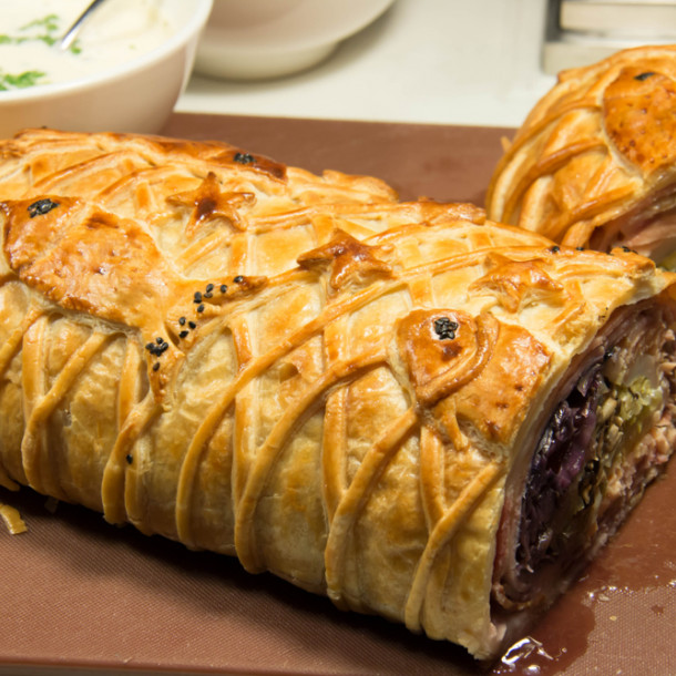 Pâté de légumes en croûte 