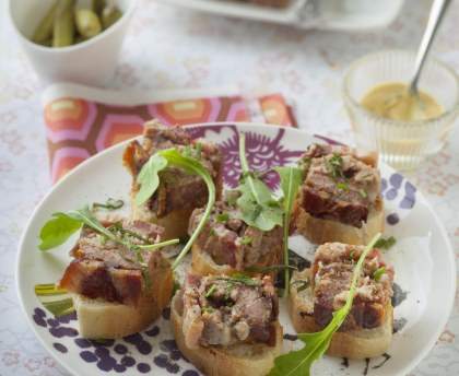 Pâté de lièvre au jambon cru et cognac