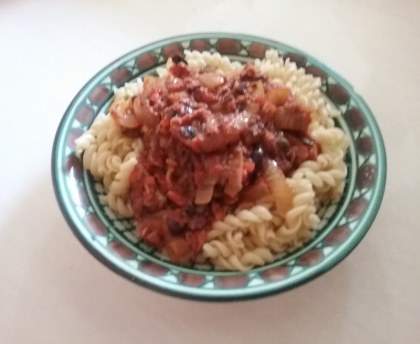 Pâtes à la provençale au thon