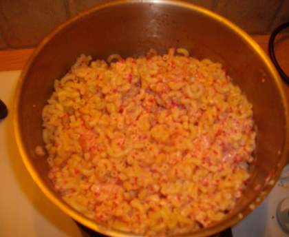 Pâtes au saumon fumé et oeufs de lompe
