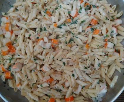 pâtes au surimi