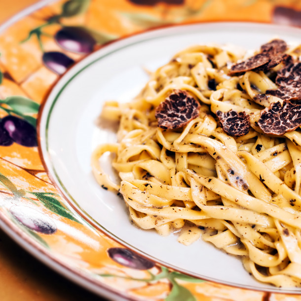 Pâtes aux truffes