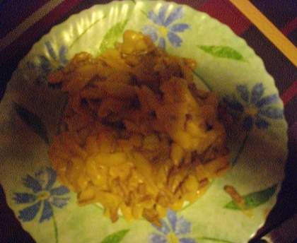 Pâtes carbonara revisitées (épices et tomate)