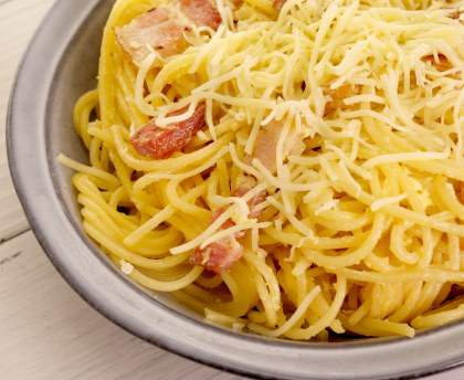 Pâtes carbonara