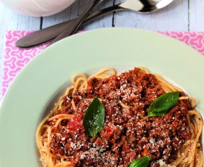 Pâtes sauce bolognaise - Ragù bolognese