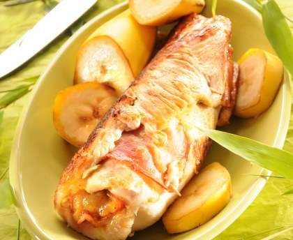 paupiette de dinde à la banane