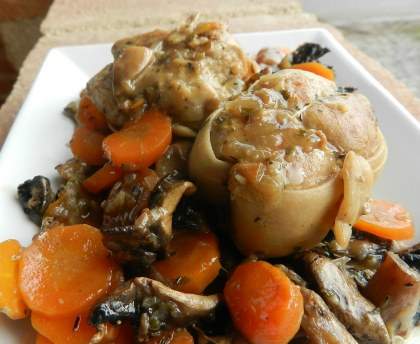 Paupiettes au vin blanc