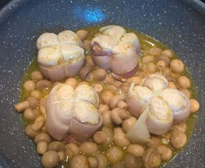 Paupiettes de dinde au curry