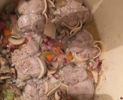 Paupiettes de veau en cocotte