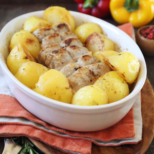 Paupiettes de veau et pomme de terre au Cookeo