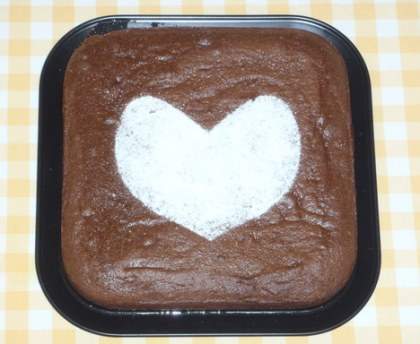 Pavé au chocolat à la poudre d'amandes