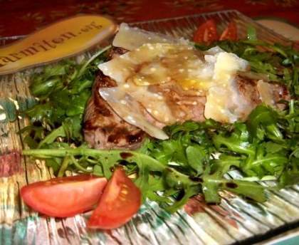 Pavé de boeuf à la florentine