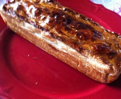 Pavé de saumon aux épinards en croûte
