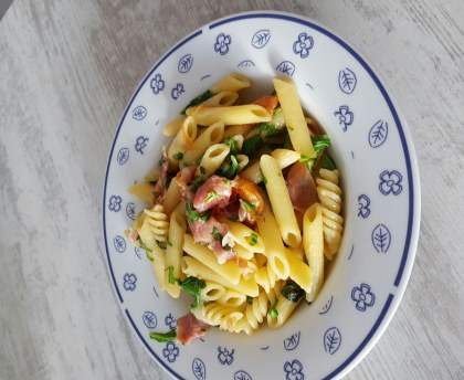 Penne à la florentine