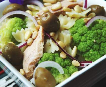 penne au thon et au chou-fleur