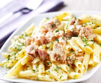 Penne au thon