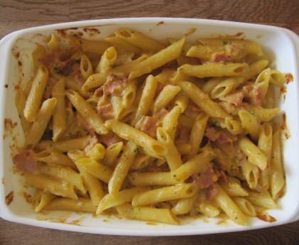 Penne aux 4 fromages de mon papa