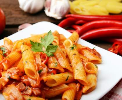 Pennes sauce tomate à ma façon
