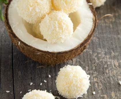 Perles de coco asiatiques