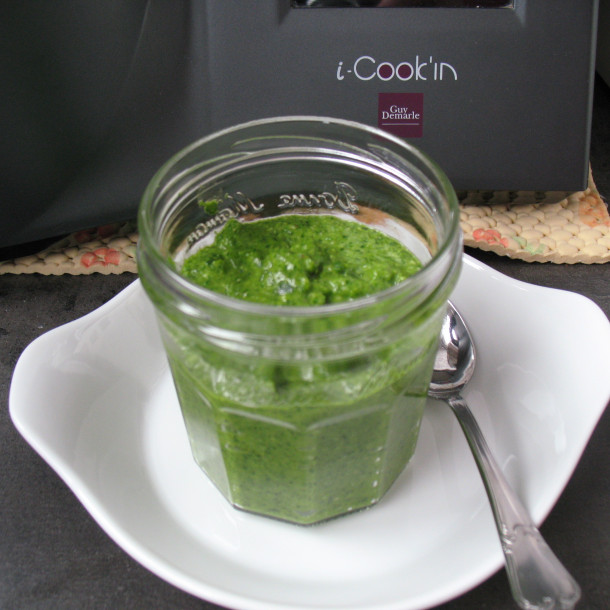 Pesto aux fanes de radis au I-Cook'In