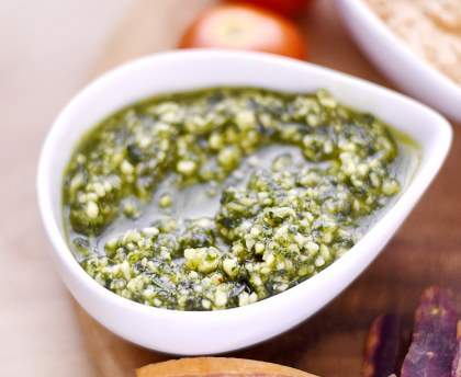 Pesto vegan aux noix de cajou