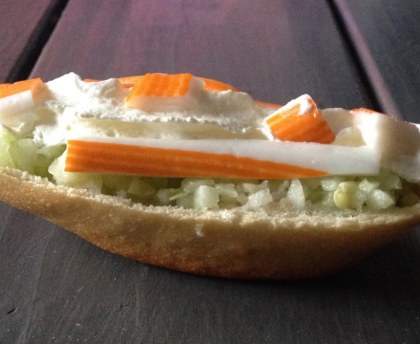 Petit bateau concombre surimi 